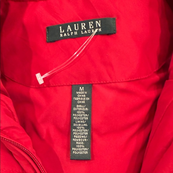 Ralph Lauren Cherry Quilted Vest - Picture 7 of 8